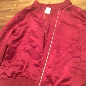 Maroon Bomber jacket